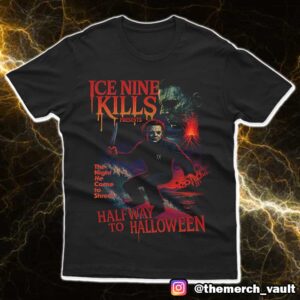 A Work Of Art Ice Nine Kills The Night He Came To Shred Half Way To Halloween 2025 Merchandise Unisex T-Shirt
