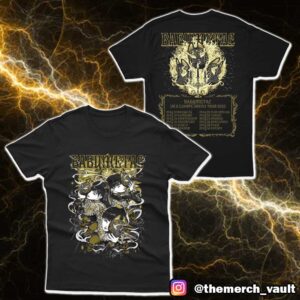 Babymetal UK Europe Arena Tour 2025 With Tour Dates Kon Kon Tee Version Merchandise Unisex T-Shirt