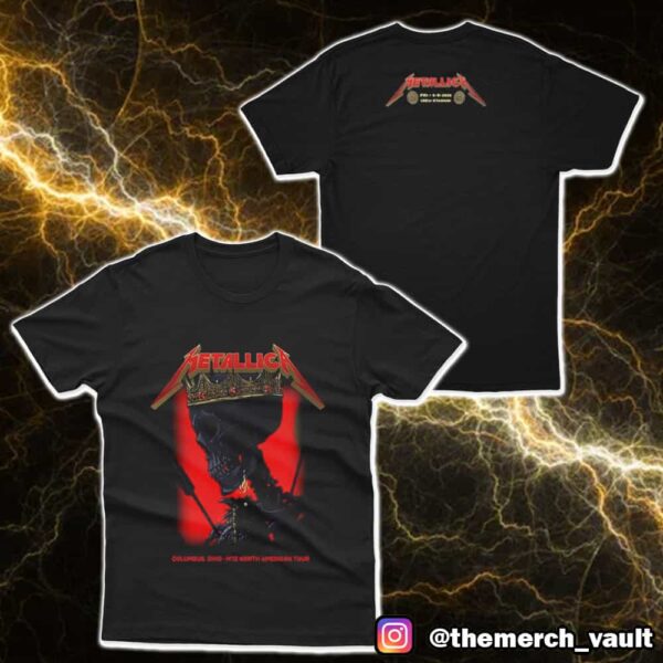 First Night In Columbus Ohio Metallica M72 Sonic Temple 2025 At Crew Stadium May 9 2025 North American Tour Merchandise Unisex T-Shirt