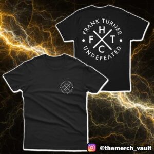 Frank Turner Undefeated First Birthday 2025 Merchandise Celebration 1 Year Tour Merchandise Unisex T-Shirt