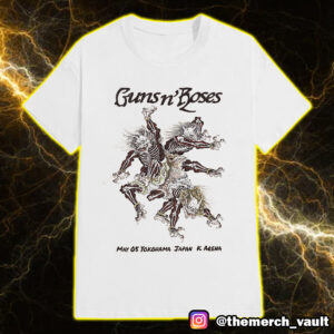 Guns N’ Roses Tour Live In Japan 2025 At K-Arena Yokohama Japan Event Tee May 5 2025 Unisex Merchandise T-Shirt