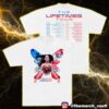 Official Foreigner Band World Tour 2025 With Tour Stops Print On Back Unisex Merchandise T-Shirt