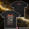 Metallica M72 Nashville North American Tour 2025 At Nissan Stadium Event Tee Art By Landon Armstrong Pantera Version With Tour Dates Print On Back Merchandise Unisex T-Shirt