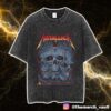 Metallica M72 Virginia Tech North American Tour May 7 2025 Pop Up Exclusive Tee At Lane Stadium Blacksburg VA Two Sided Unisex Washed T-Shirt