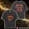 Babymetal UK Europe Arena Tour 2025 With Tour Dates Kon Kon Tee Version Unisex Washed T-Shirt