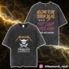 61st Birthday Maynard James Keenan Sessanta Event Tee May 6 2025 Hollywood Florida Hard Rock Live At Seminole Hard Rock Hotel And Casino Unisex Washed T-Shirt