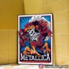 Metallica M72 Sonic Temple Exclusive Pop-Up Shop Poster By Maxx242 And Kathleen Goff For Columbus North American Tour 2025 Poster Canvas Home Decorations