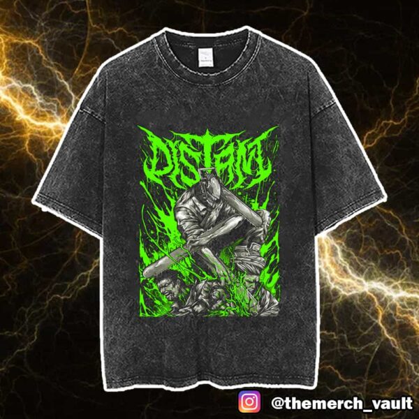 Official Distant Chainsaw Man Limited Edition Unisex Washed T-Shirt
