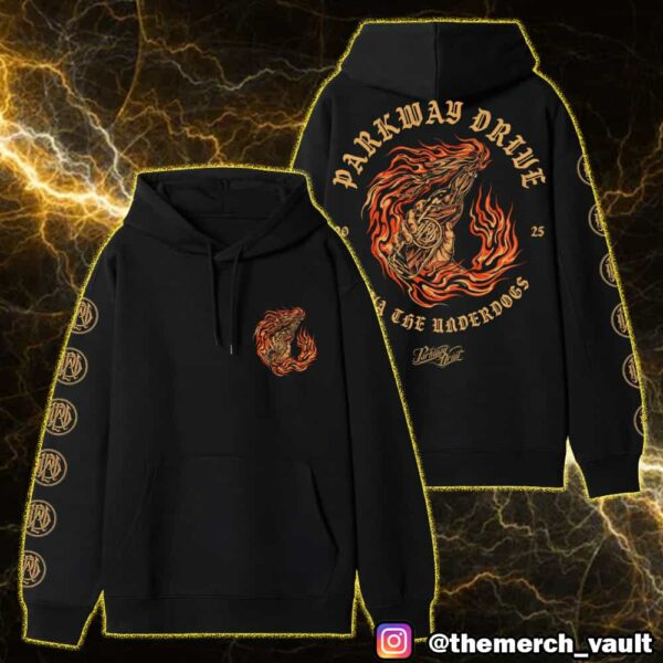 Parkway Drive VTU 5 Year Anniversary Unisex All Over Print Hoodie