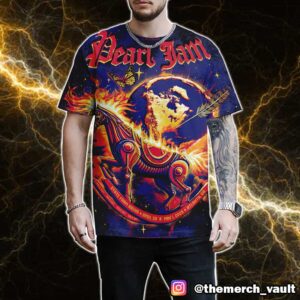 Pearl Jam Dark Matter Tour 2025 At State Farm Arena April 29 And May 1 2025 Atlanta GA By Rubysue Graphics All Over Print Graphic Tee