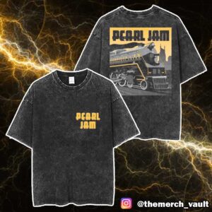 Pearl Jam Dark Matter Tour May 8 2025 At Nashville Bridgestone Arena With Teen Jesus And The Jean Teasers Event Tee Artwork By Ian Williams Unisex Washed T-Shirt