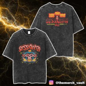 Sessanta Event Tee 61st Birthday Celebration For Maynard James Keenan At MidFlorida Credit Union Amphitheatre Tampa Florida May 6 2025 Unisex Washed T-Shirt