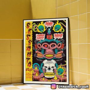 Sessanta Poster Event 61st Birthday Celebration For Maynard James Keenan At MidFlorida Credit Union Amphitheatre Tampa Florida May 6 2025 Poster Canvas Home Decorations