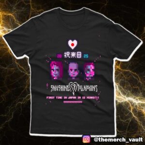 The Smashing Pumpkins Back To Japan This September 2025 Pixel Artwork By Miyulilly First Time In Japan In 12 Years Unisex T-Shirt, Hoodie Merchandise