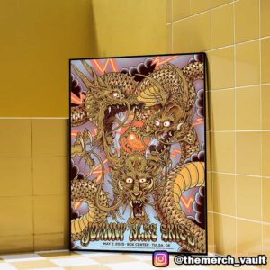 Tonight’s Poster For Where TF Is Sturgill Simpson Johnny Blue Skies May 2 At BOK Center Tulsa OK Poster Event By Paul Kreizenbeck Poster Canvas Home Decorations
